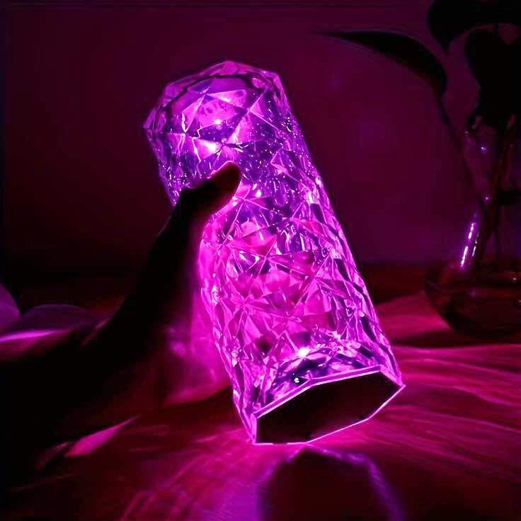 LÁMPARA DE DIAMANTE TÁCTIL