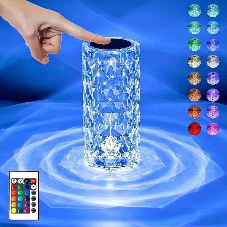 LÁMPARA DE DIAMANTE TÁCTIL
