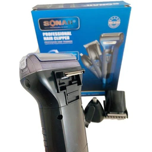 MÁQUINA AFEITADORA Y RASURADORA 3 EN 1 SONAR RECARGABLE